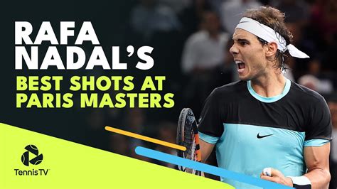 rafael nadal paris rolex|Rafael Nadal's best shots at the Rolex Paris Masters! .